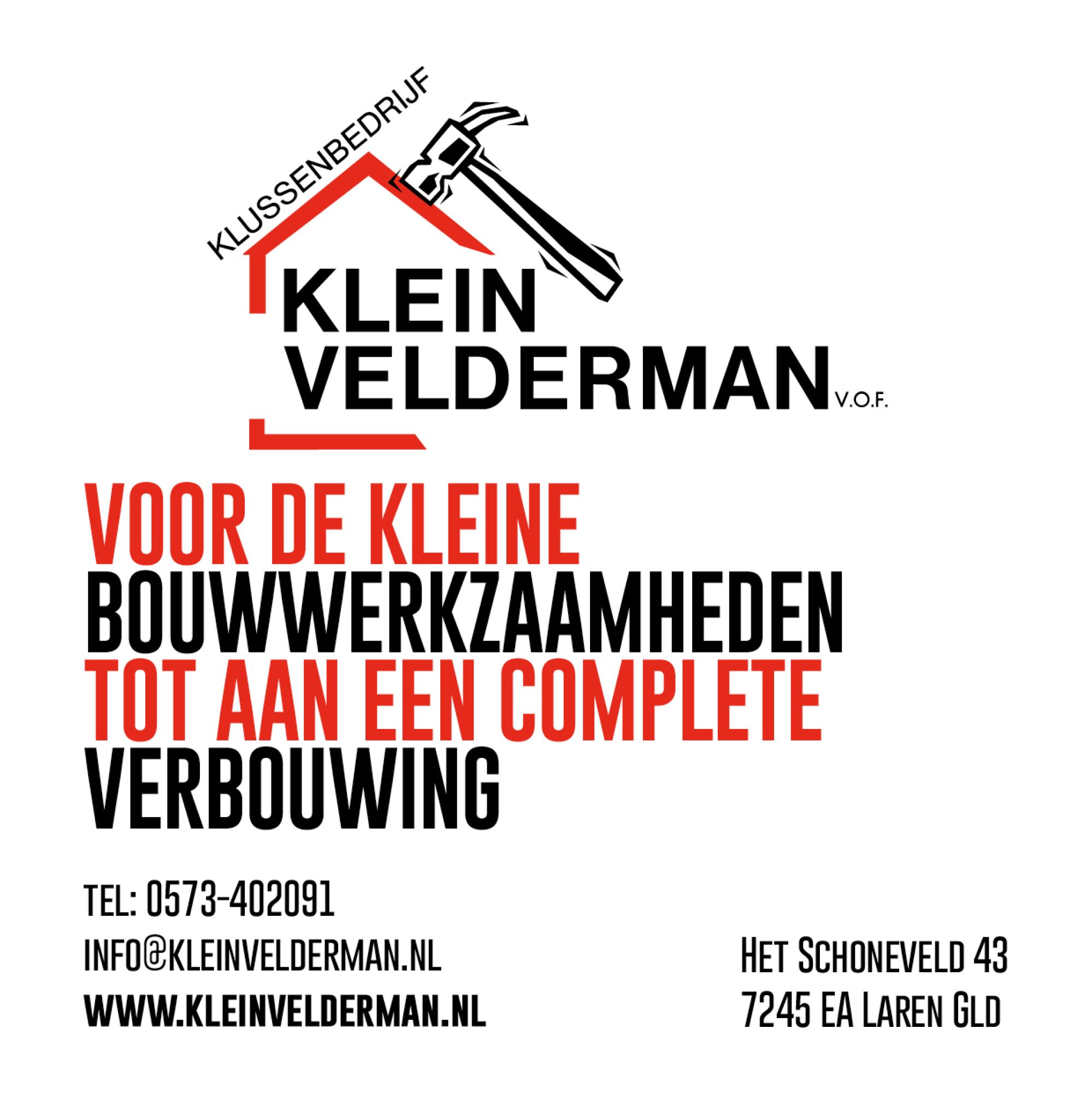 Klein Velderman - 1