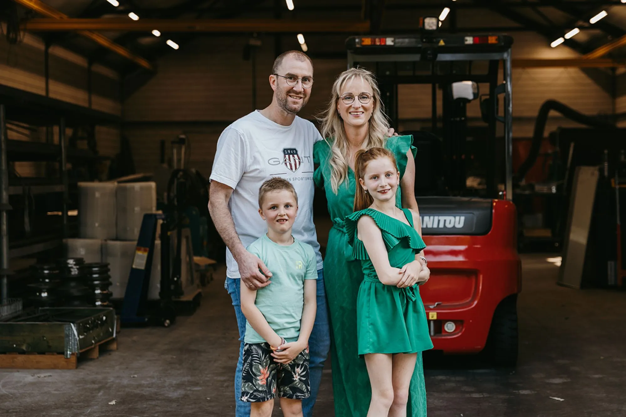 Het gezin achter - Familie Dijkerman