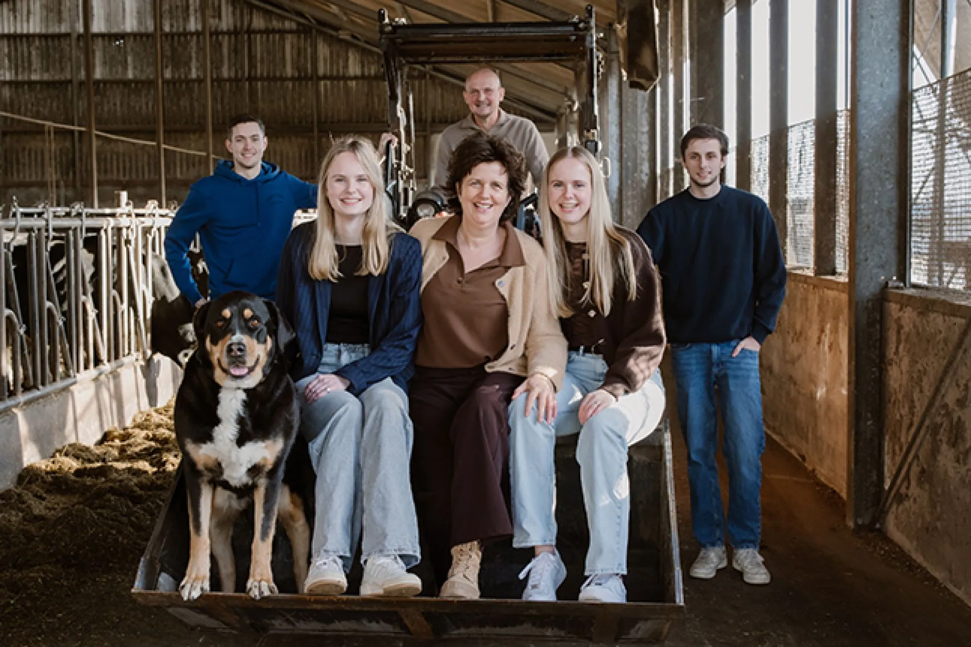 De boer op: Familie Langeler