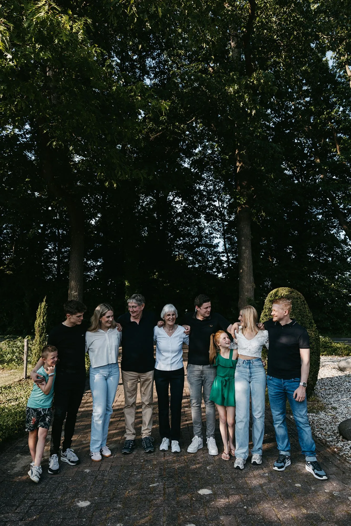 Het gezin achter - Familie Dijkerman