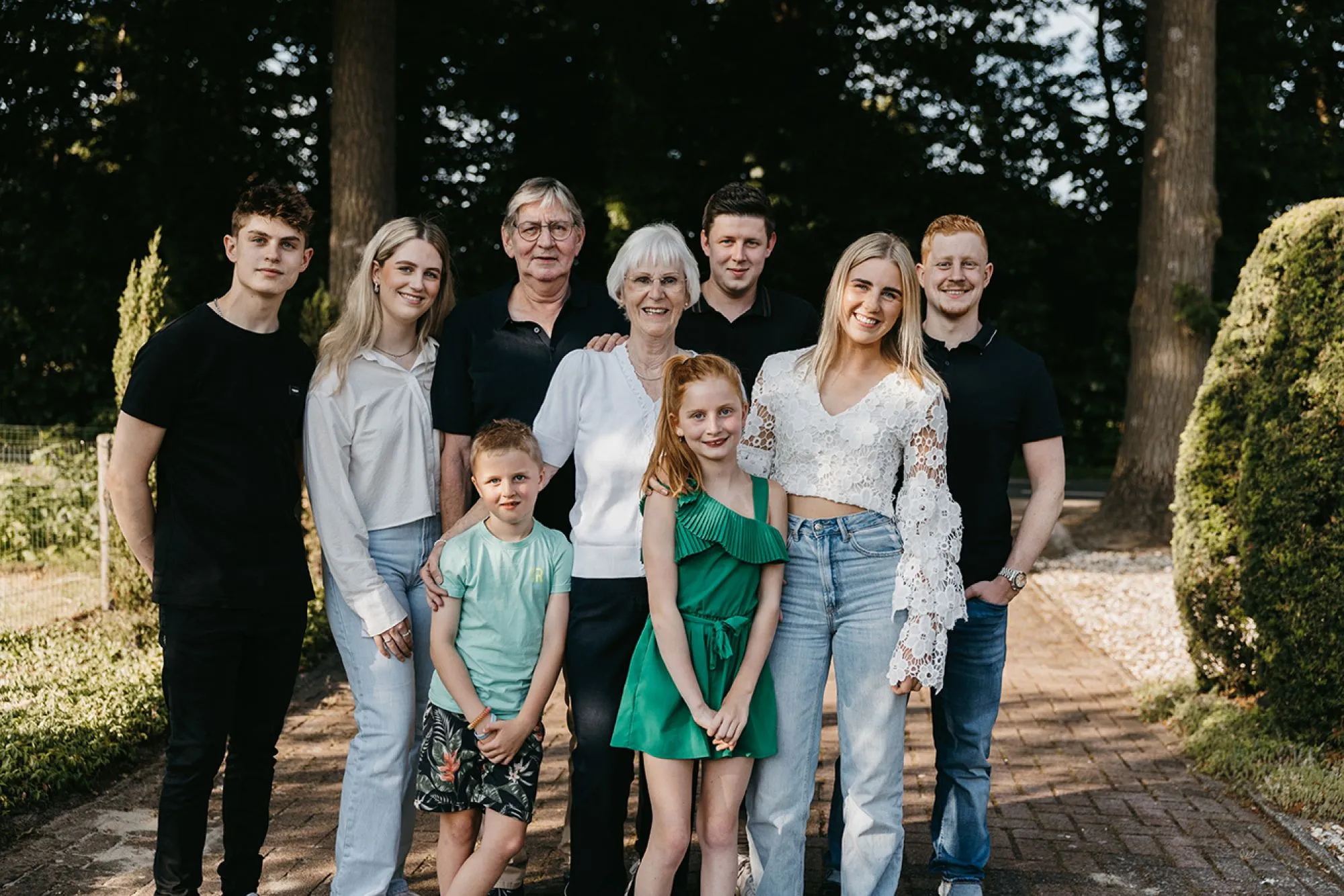 Het gezin achter - Familie Dijkerman