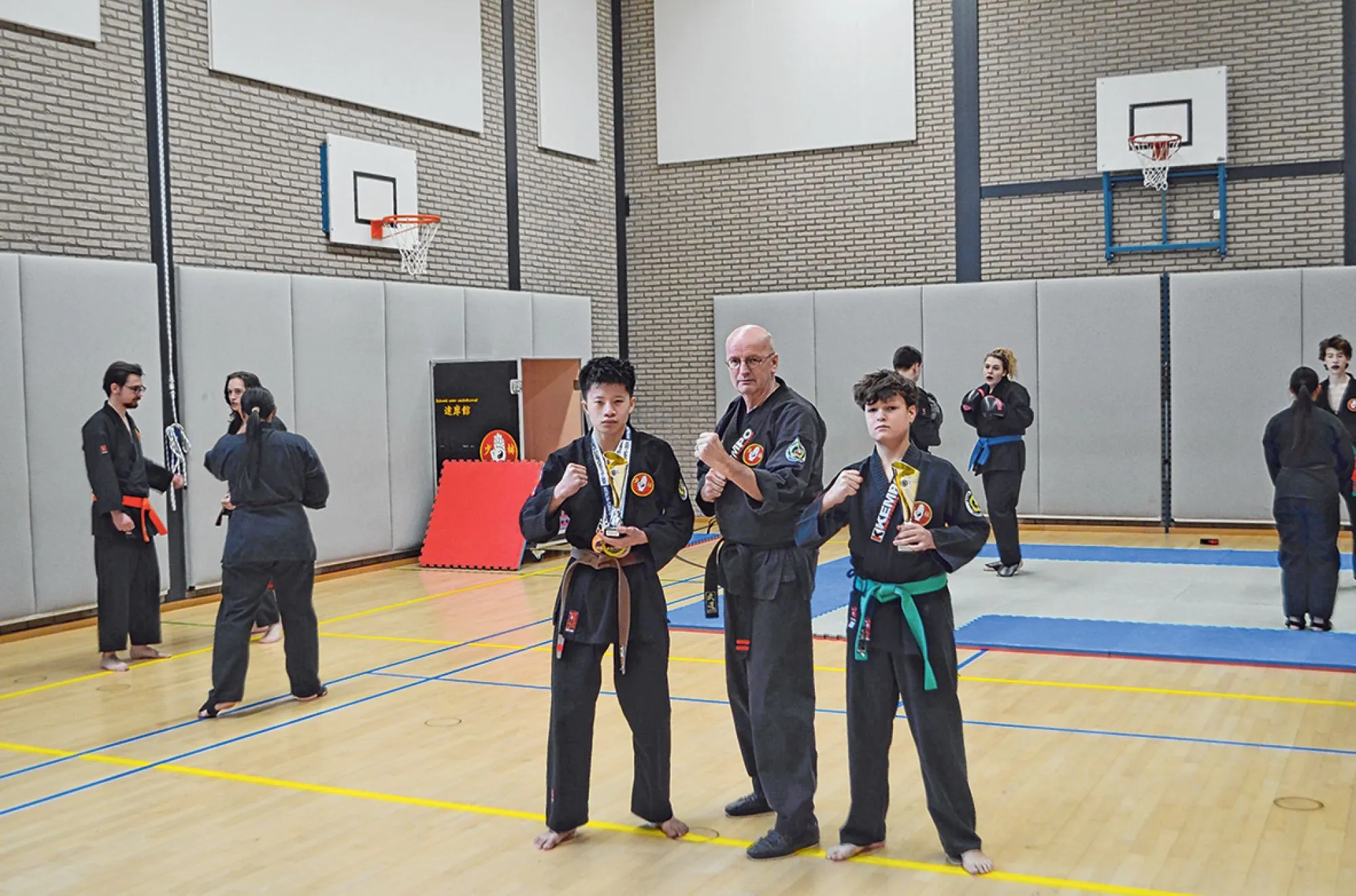 Nederlandse kampioenen en wereldkampioen uit Lochem in Shaolin Kempo