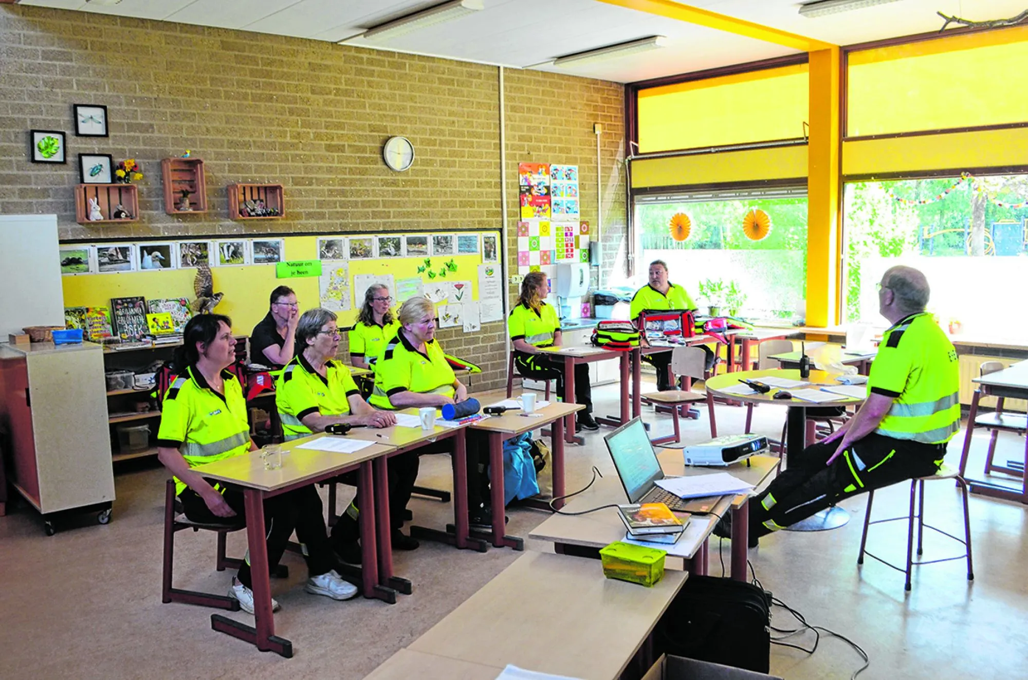 EHBO’ers met nascholing klaar voor evenementen seizoen