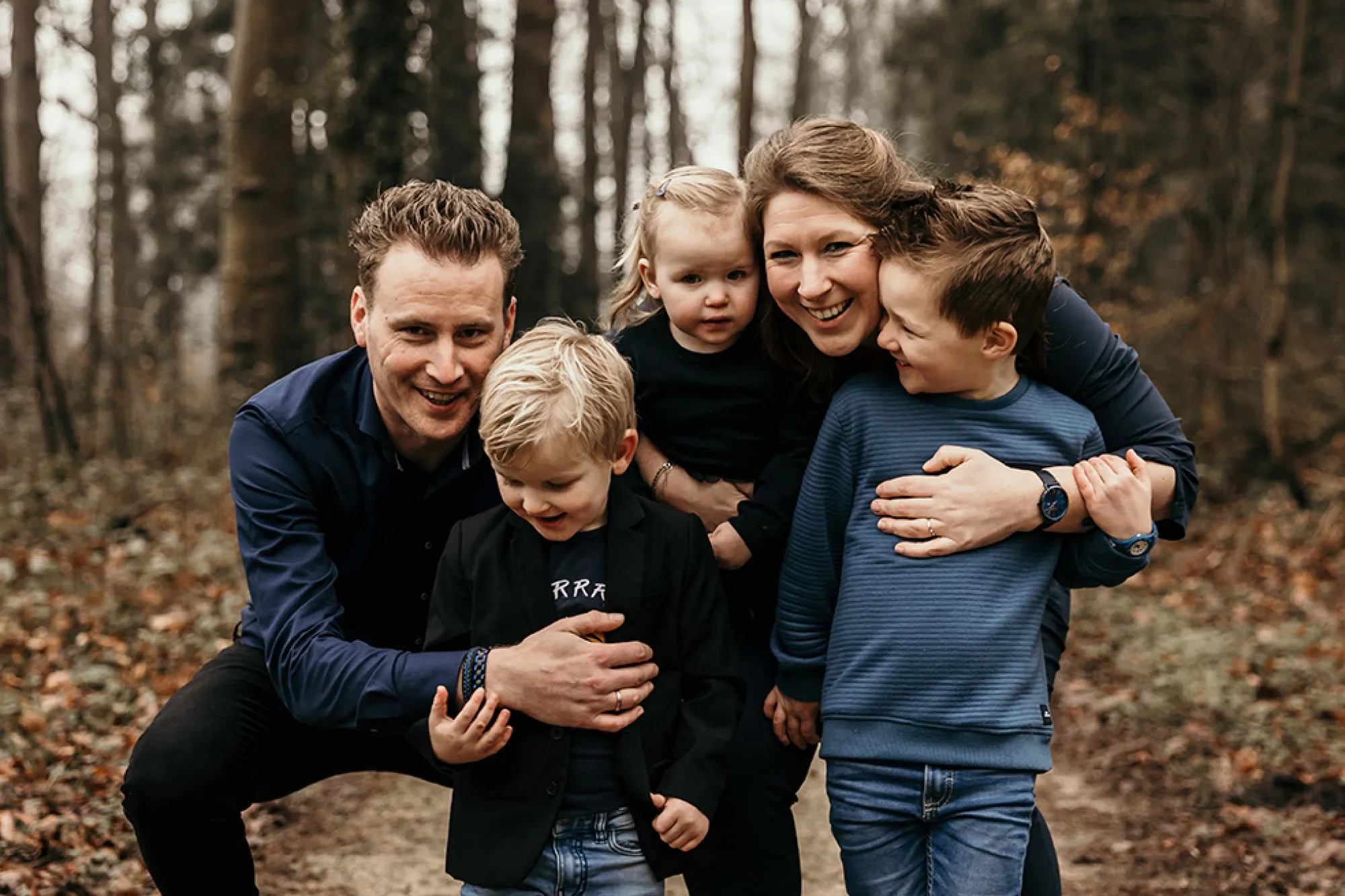 Het gezin achter - Bert en Janni Ebbekink