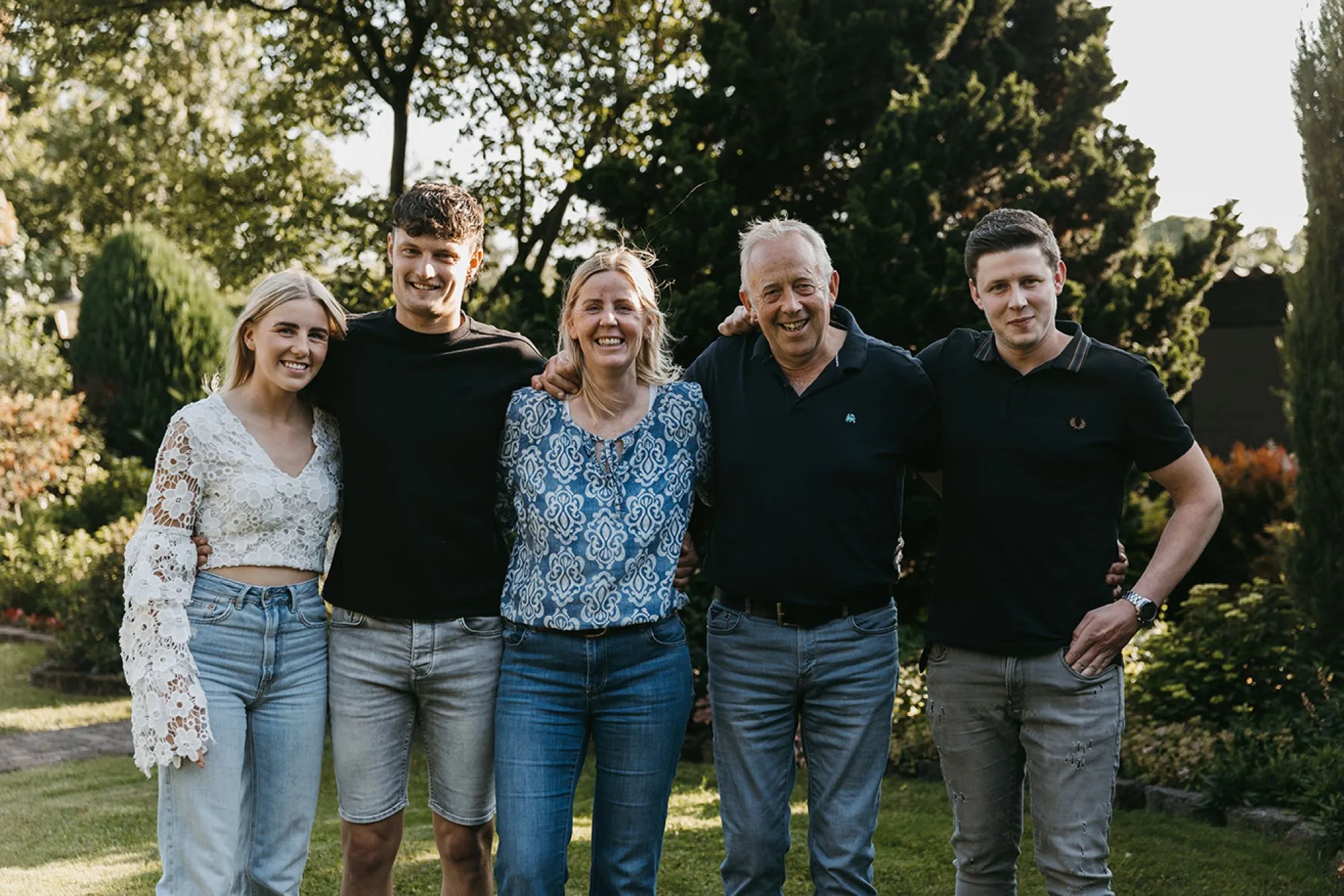 Het gezin achter - Familie Dijkerman