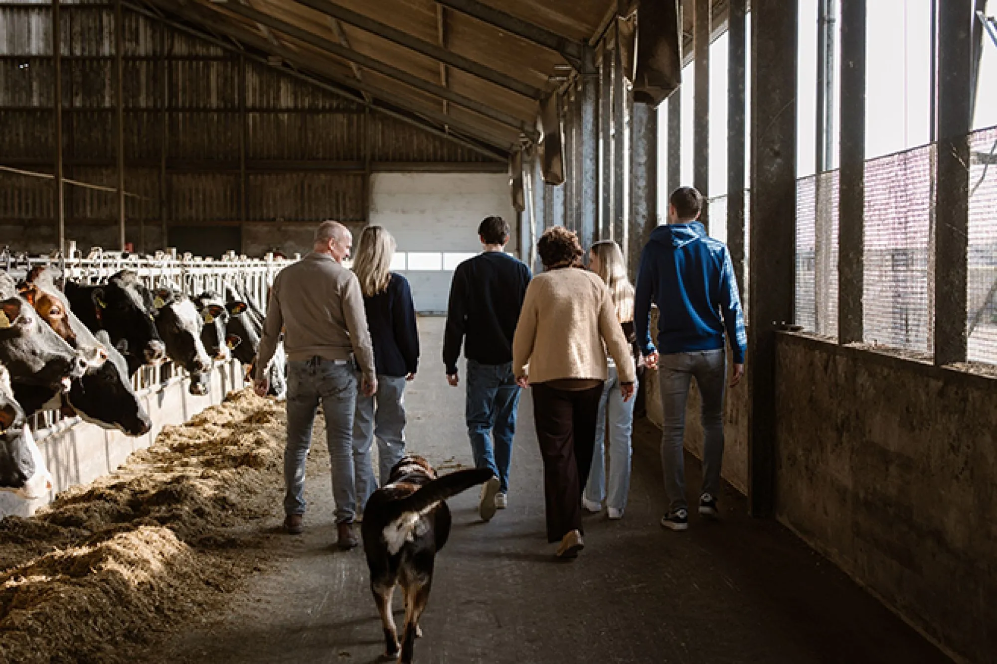 De boer op: Familie Langeler