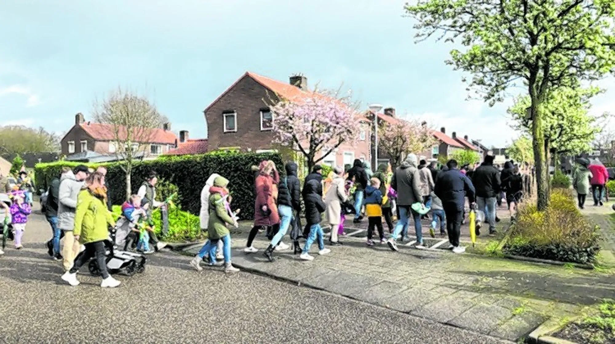 Palmpasenoptocht Laren – Feest voor jong en oud