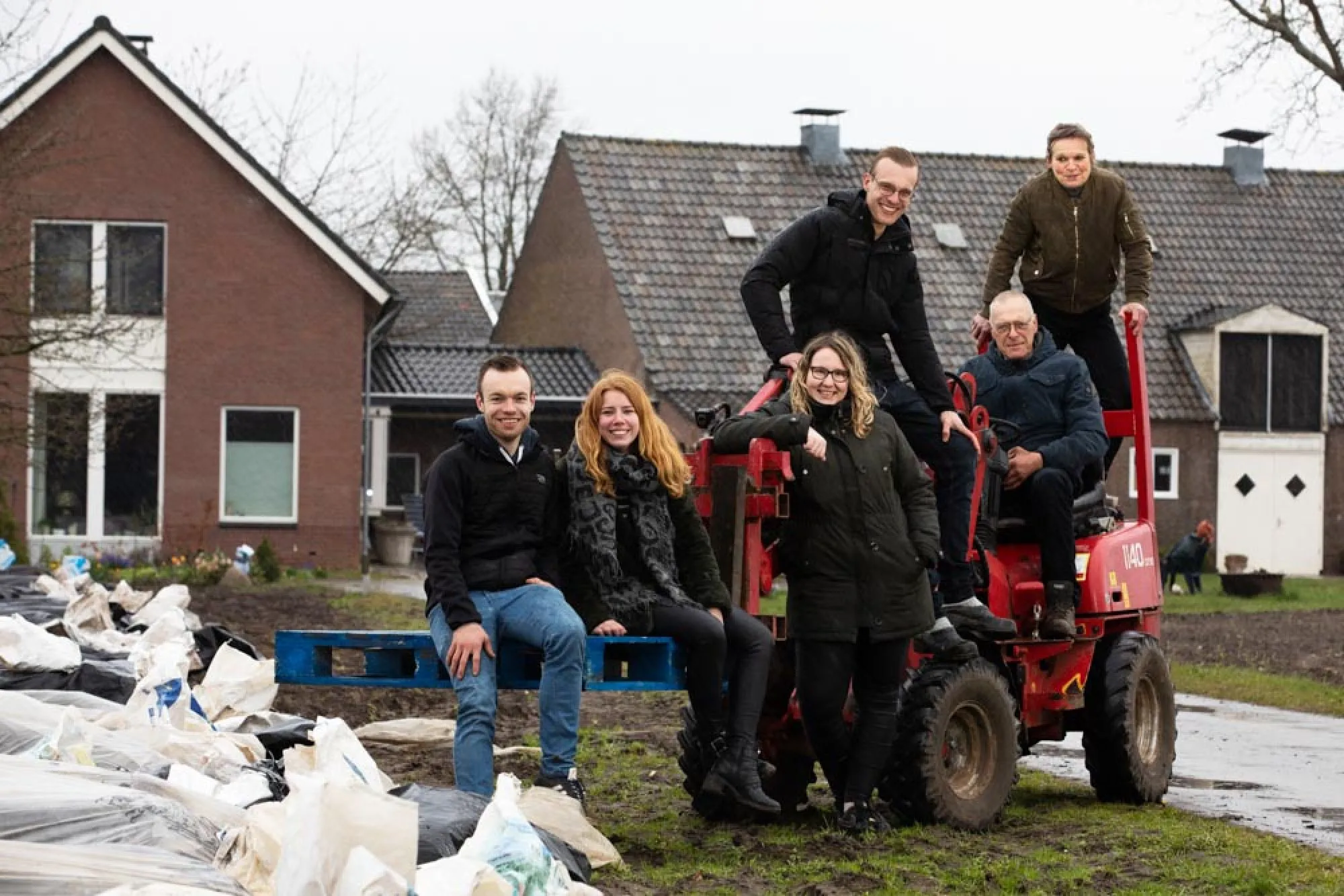 Van nieuwbouwhuis  naar oude boerderij  - familie ten Broeke